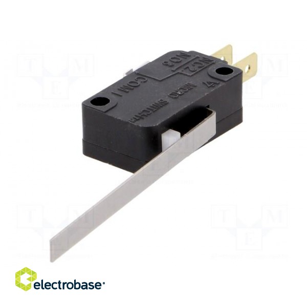 Microswitch SNAP ACTION | with lever | SPDT | 11A/125VAC | Pos: 2 image 1