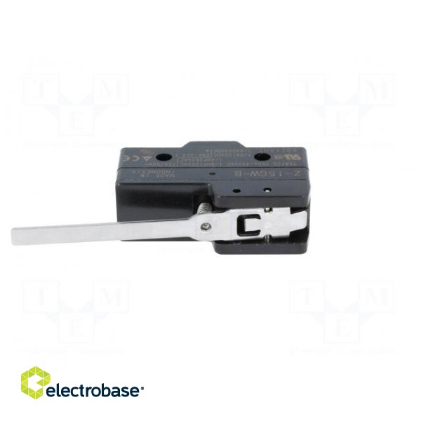 Microswitch SNAP ACTION | with lever | SPDT | 15A/250VAC | 6A/30VDC image 3