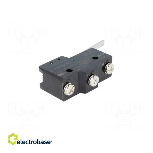 Microswitch SNAP ACTION | with lever | SPDT | 15A/250VAC | 6A/30VDC image 6