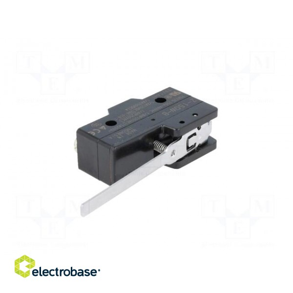 Microswitch SNAP ACTION | with lever | SPDT | 15A/250VAC | 6A/30VDC image 2