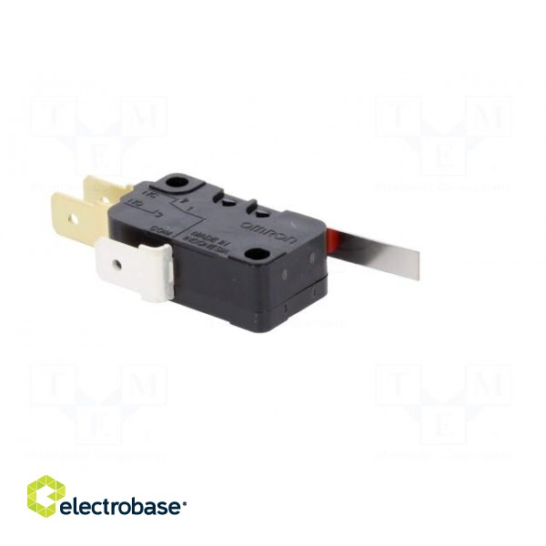 Microswitch SNAP ACTION | with lever | SPDT | 16A/250VAC | 10A/30VDC фото 8