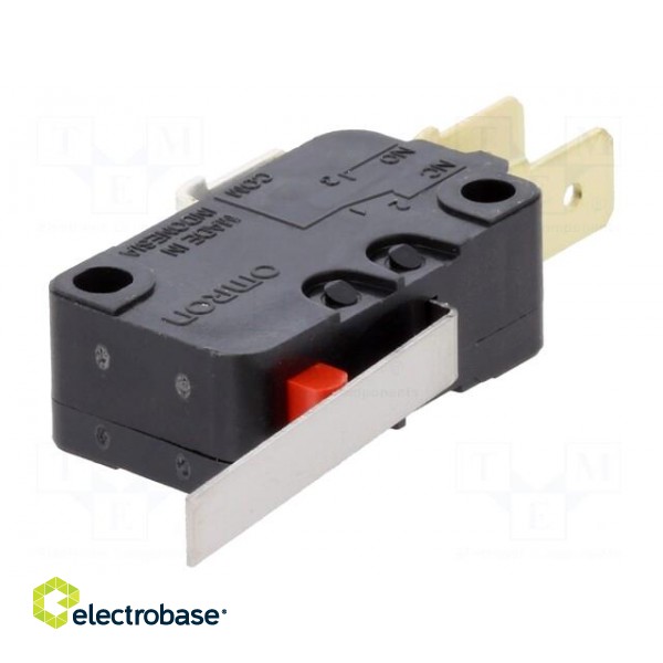 Microswitch SNAP ACTION | with lever | SPDT | 16A/250VAC | 10A/30VDC image 1