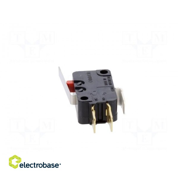 Microswitch SNAP ACTION | with lever | SPDT | 16A/250VAC | 10A/30VDC paveikslėlis 5