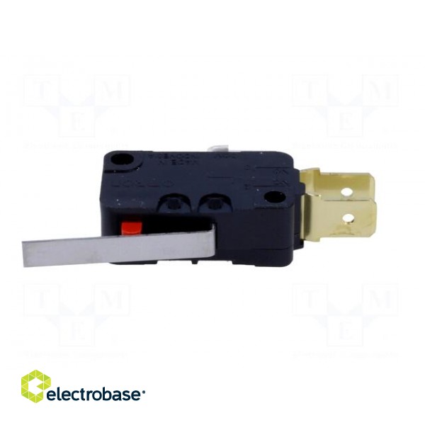Microswitch SNAP ACTION | 16A/250VAC | 10A/30VDC | with lever | SPDT image 3