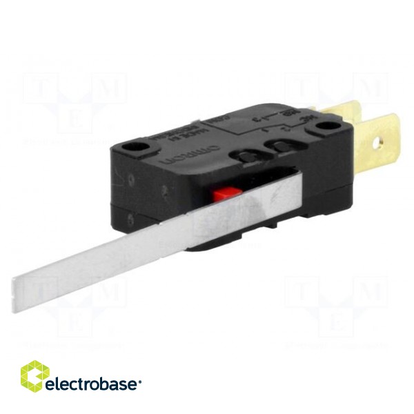 Microswitch SNAP ACTION | 16A/250VAC | 10A/30VDC | with lever | SPDT image 1