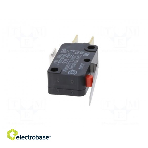 Microswitch SNAP ACTION | 16A/250VAC | 0.3A/250VDC | with lever фото 9