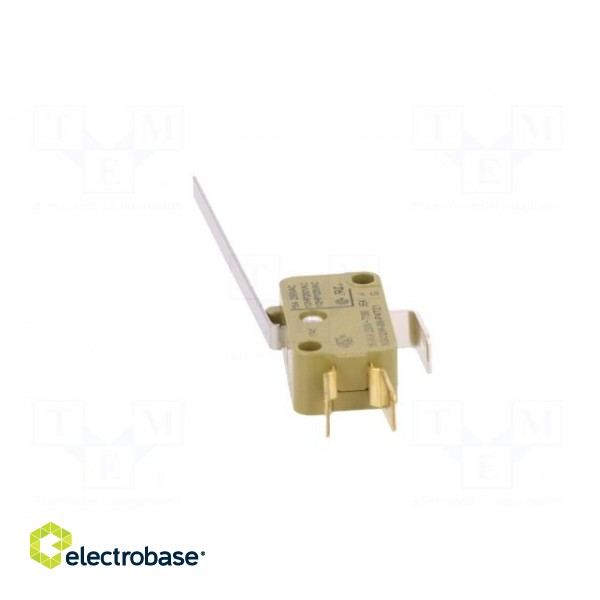 Microswitch SNAP ACTION | 16A/250VAC | with lever | SPDT | ON-(ON) image 5