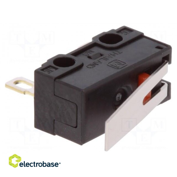 Microswitch SNAP ACTION | with lever | SPDT | 1A/125VAC | 1A/30VDC image 1