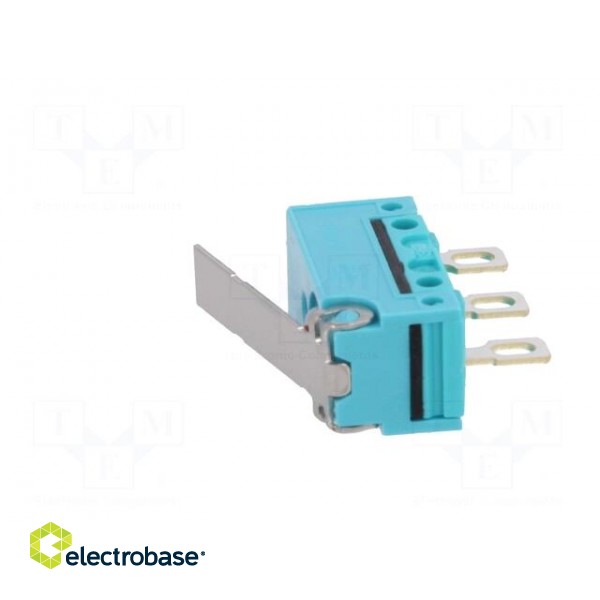 Microswitch SNAP ACTION | with lever | SPDT | 1A/125VAC | 1A/30VDC paveikslėlis 5