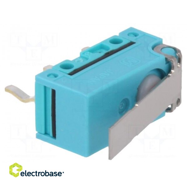 Microswitch SNAP ACTION | with lever | SPDT | 1A/125VAC | 1A/30VDC paveikslėlis 5