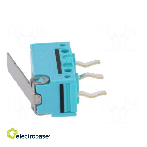 Microswitch SNAP ACTION | with lever | SPDT | 1A/125VAC | 1A/30VDC paveikslėlis 5