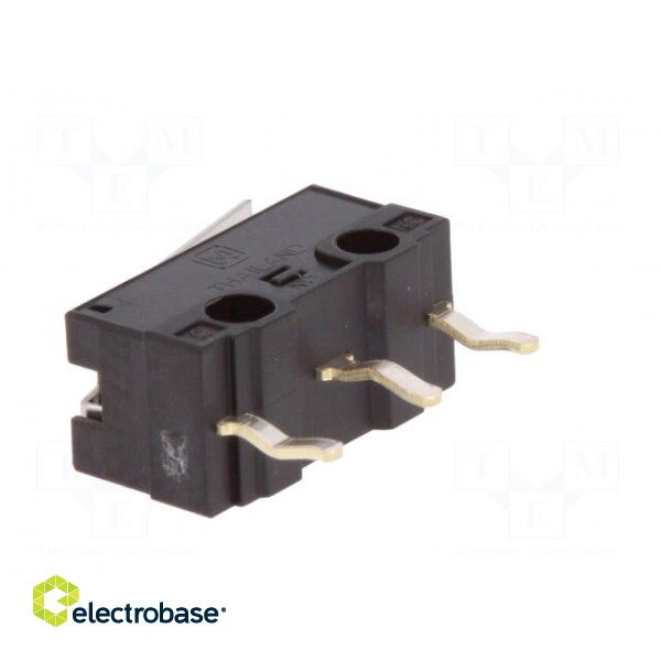 Microswitch SNAP ACTION | with lever | SPDT | 1A/125VAC | 1A/30VDC фото 6