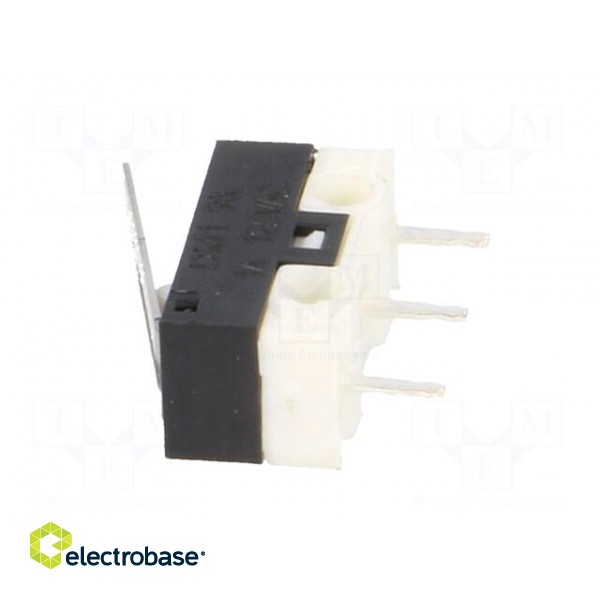 Microswitch SNAP ACTION | with lever | SPDT | 1A/125VAC | ON-(ON) paveikslėlis 5
