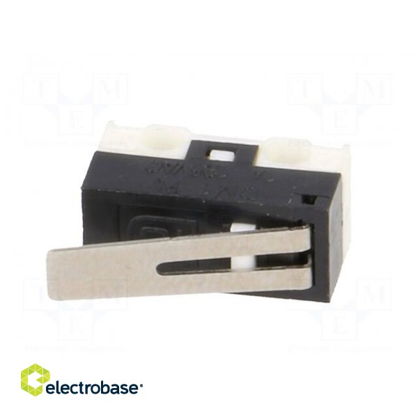 Microswitch SNAP ACTION | 1A/125VAC | with lever | SPDT | ON-(ON) image 3