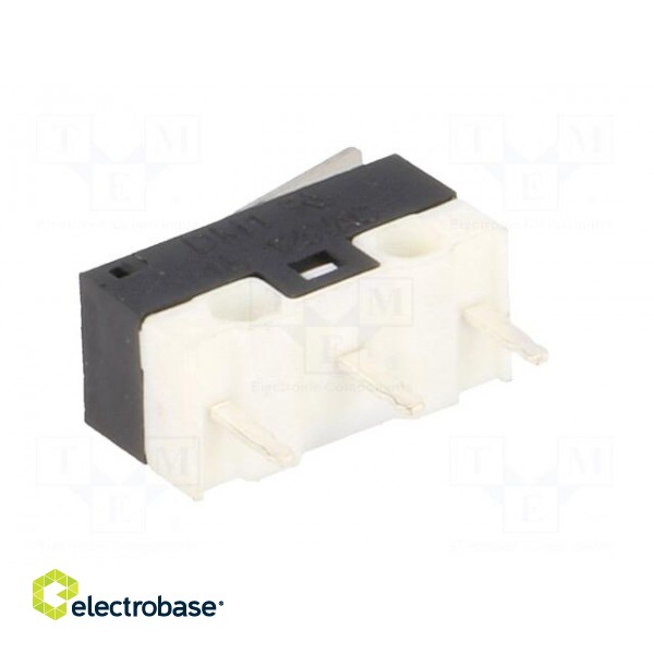 Microswitch SNAP ACTION | with lever | SPDT | 1A/125VAC | ON-(ON) фото 6