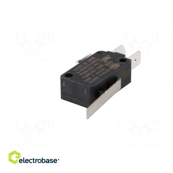 Microswitch SNAP ACTION | with lever | SPDT | 22A/250VAC | ON-(ON) image 2