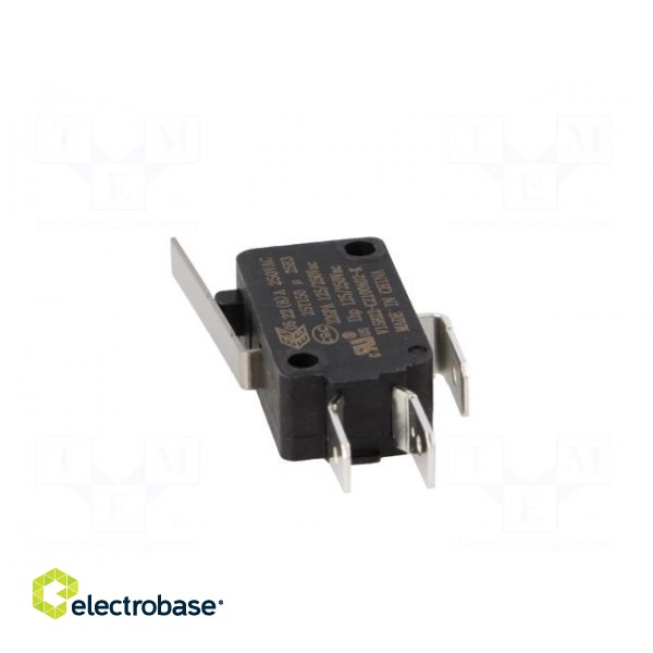 Microswitch SNAP ACTION | with lever | SPDT | 22A/250VAC | ON-(ON) image 5