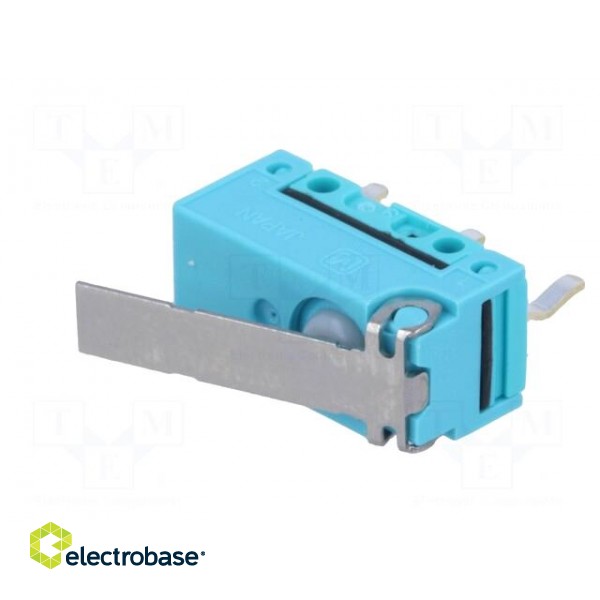 Microswitch SNAP ACTION | with lever | SPDT | 2A/125VAC | 2A/30VDC paveikslėlis 4