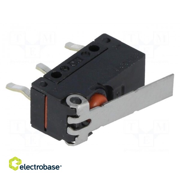 Microswitch SNAP ACTION | with lever | SPDT | 2A/125VAC | 2A/30VDC image 1