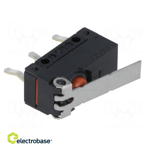 Microswitch SNAP ACTION | with lever | SPDT | 2A/125VAC | 2A/30VDC image 2