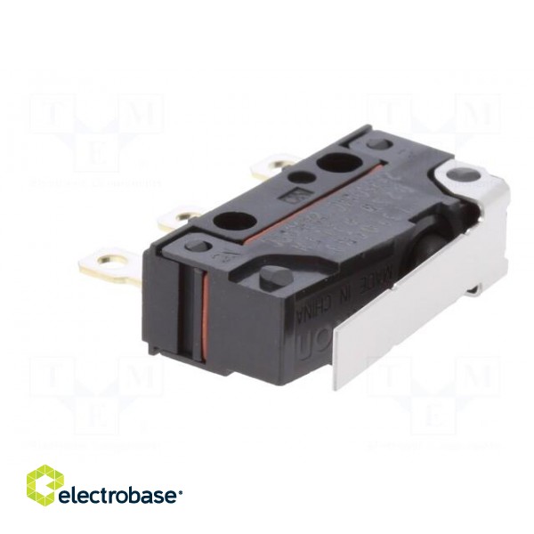Microswitch SNAP ACTION | with lever | SPDT | 2A/250VAC | ON-(ON) image 2