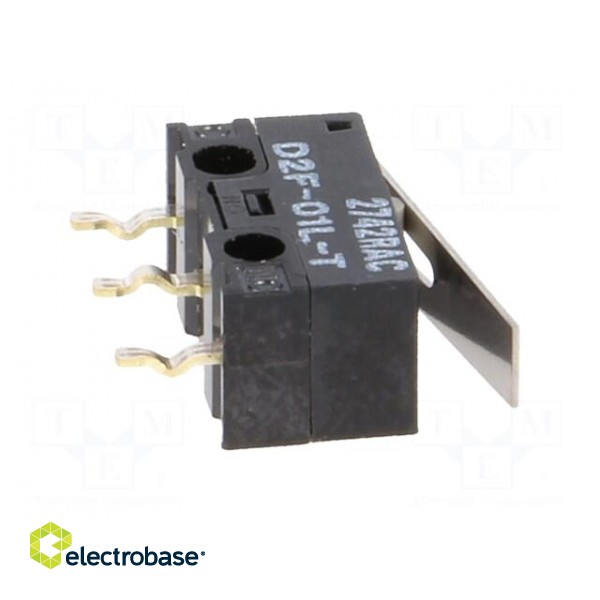 Microswitch SNAP ACTION | 3A/125VAC | 0.1A/30VDC | with lever | SPDT image 9