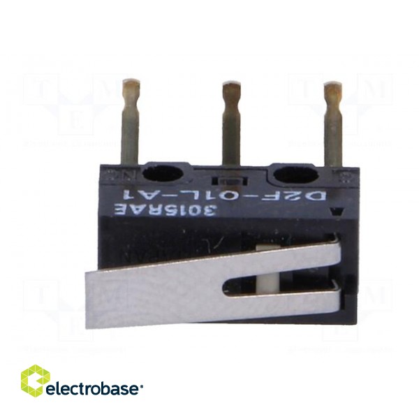 Microswitch SNAP ACTION | with lever | SPDT | 0.1A/30VDC | ON-(ON) image 3