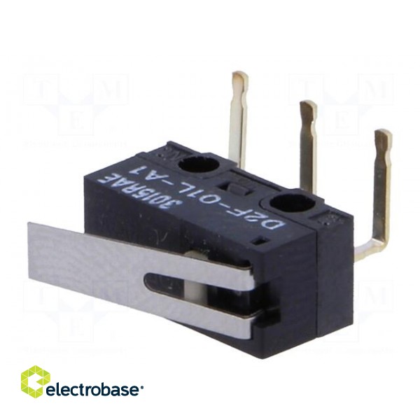 Microswitch SNAP ACTION | with lever | SPDT | 0.1A/30VDC | ON-(ON) image 4