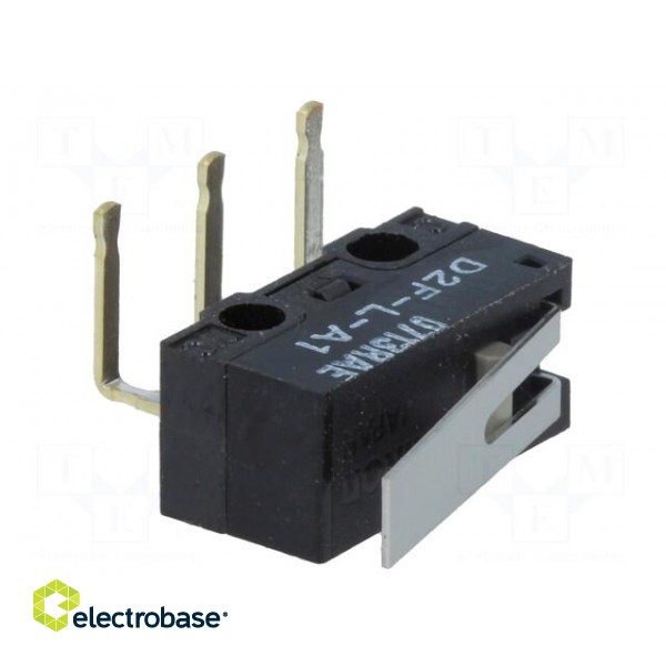 Microswitch SNAP ACTION | 3A/125VAC | 2A/30VDC | with lever | SPDT фото 1