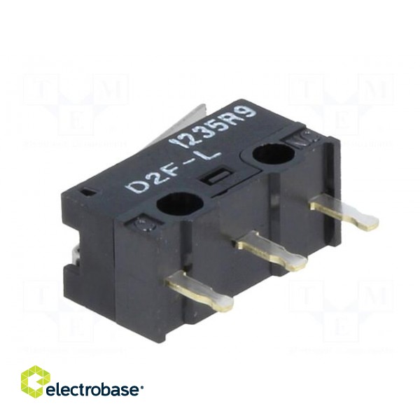 Microswitch SNAP ACTION | 3A/125VAC | 2A/30VDC | with lever | SPDT image 6