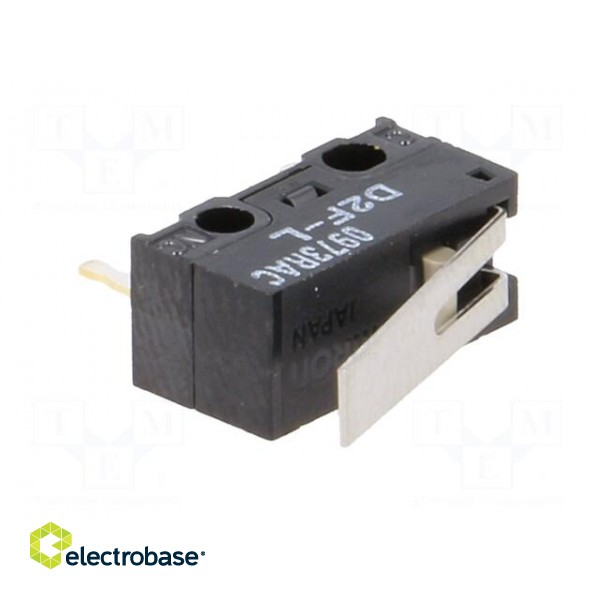 Microswitch SNAP ACTION | 3A/125VAC | 2A/30VDC | with lever | SPDT image 2