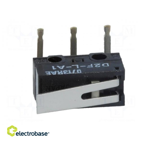 Microswitch SNAP ACTION | 3A/125VAC | 2A/30VDC | with lever | SPDT image 3