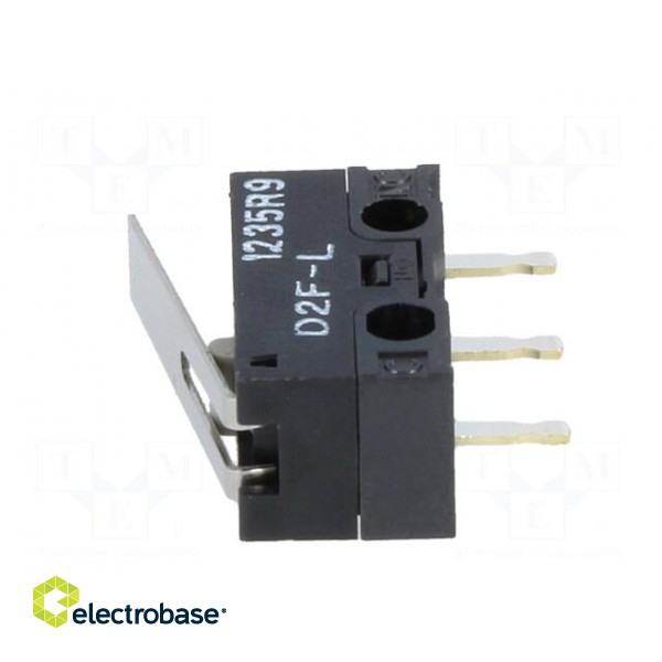 Microswitch SNAP ACTION | 3A/125VAC | 2A/30VDC | with lever | SPDT image 5