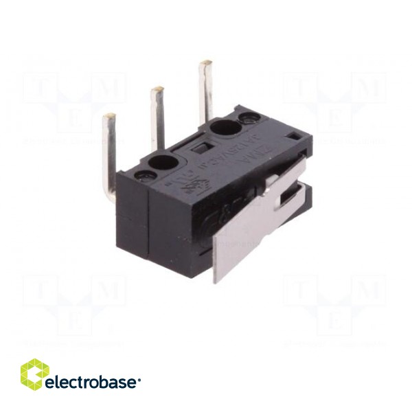 Microswitch SNAP ACTION | with lever | SPDT | 3A/125VAC | ON-(ON) image 2