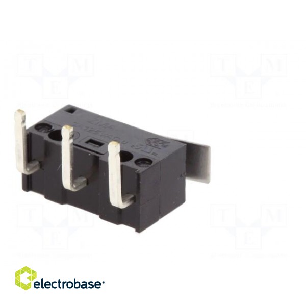 Microswitch SNAP ACTION | with lever | SPDT | 3A/125VAC | ON-(ON) paveikslėlis 8