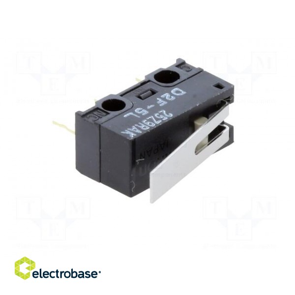 Microswitch SNAP ACTION | 3A/125VAC | with lever | SPDT | ON-(ON) image 2