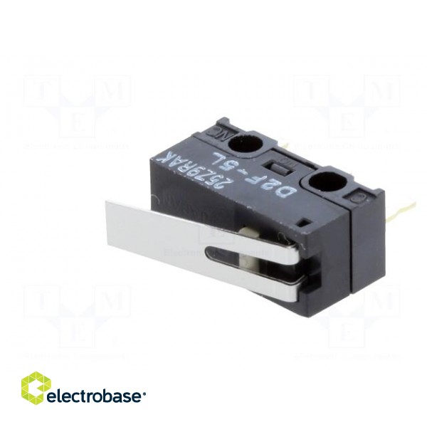 Microswitch SNAP ACTION | 3A/125VAC | with lever | SPDT | ON-(ON) image 4