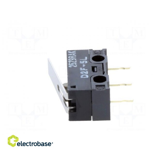 Microswitch SNAP ACTION | 3A/125VAC | with lever | SPDT | ON-(ON) image 5