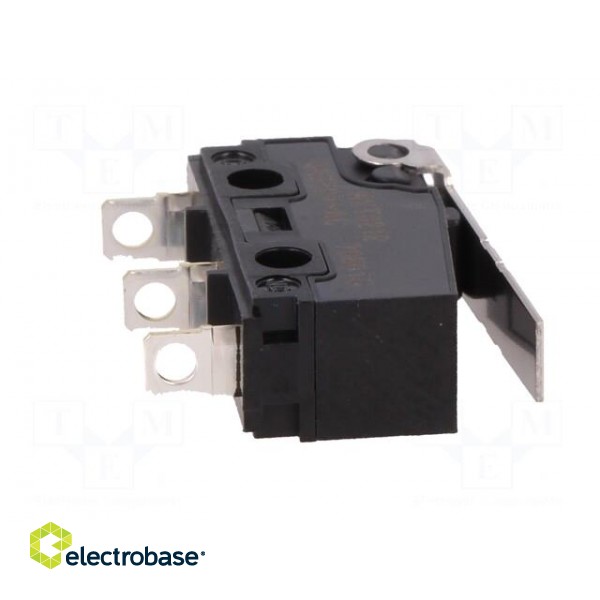 Microswitch SNAP ACTION | with lever | SPDT | 3A/250VAC | 3A/30VDC paveikslėlis 9