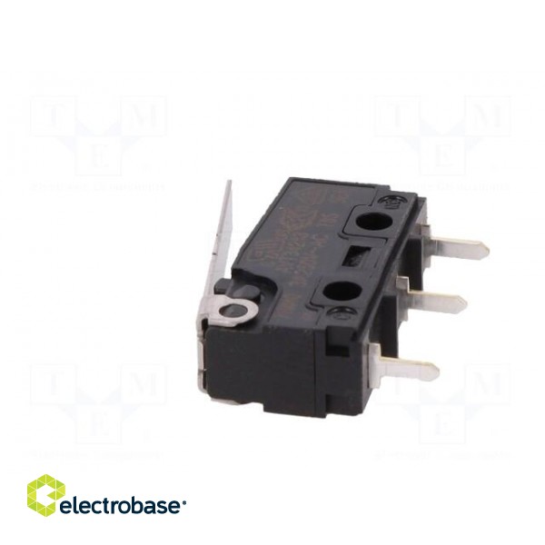 Microswitch SNAP ACTION | with lever | SPDT | 3A/250VAC | 3A/30VDC paveikslėlis 5