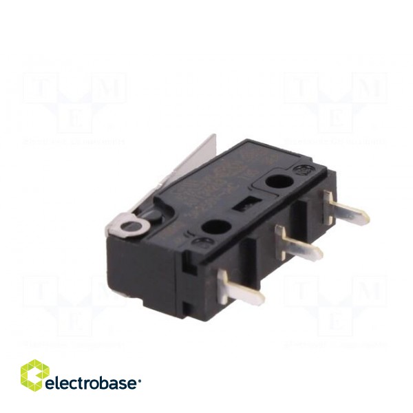 Microswitch SNAP ACTION | with lever | SPDT | 3A/250VAC | 3A/30VDC фото 6