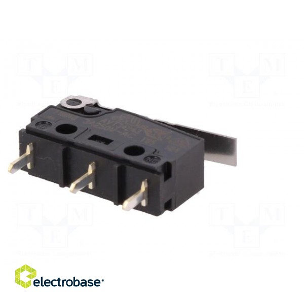 Microswitch SNAP ACTION | with lever | SPDT | 3A/250VAC | 3A/30VDC фото 8