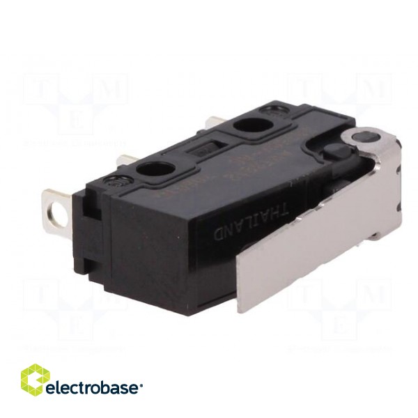 Microswitch SNAP ACTION | with lever | SPDT | 3A/250VAC | 3A/30VDC paveikslėlis 2