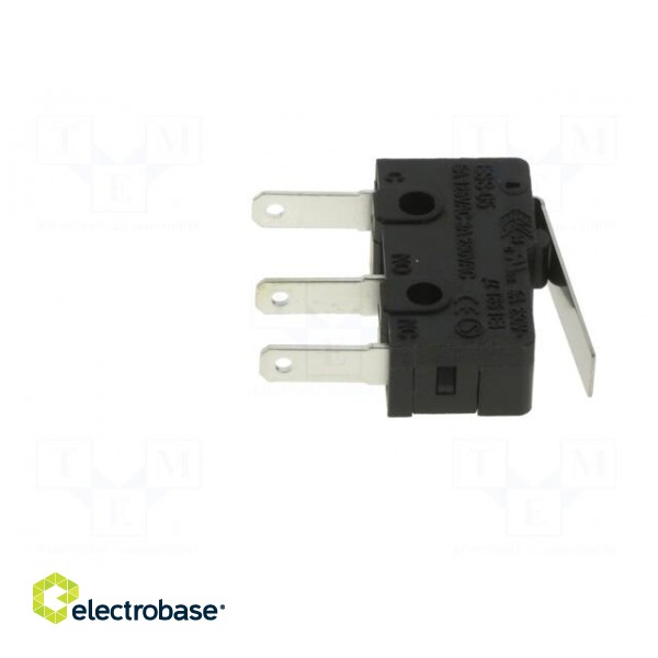 Microswitch SNAP ACTION | 3A/250VAC | with lever | SPDT | ON-(ON) image 9
