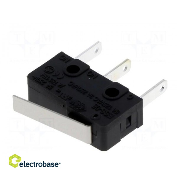 Microswitch SNAP ACTION | 3A/250VAC | with lever | SPDT | ON-(ON) image 4