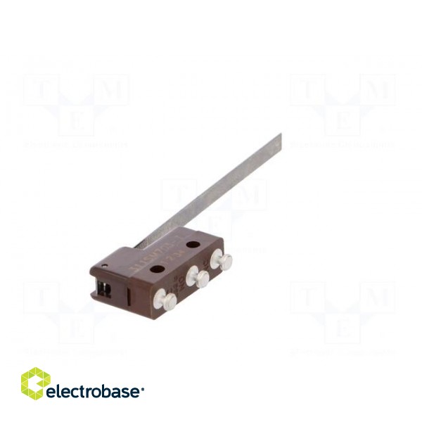 Microswitch SNAP ACTION | 4A/250VAC | with lever | SPDT | OFF-(ON) image 6