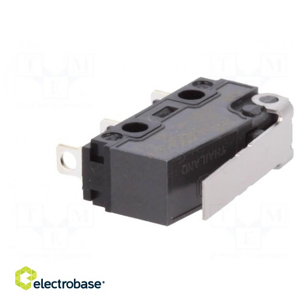 Microswitch SNAP ACTION | 5A/250VAC | 5A/30VDC | with lever | SPDT image 2