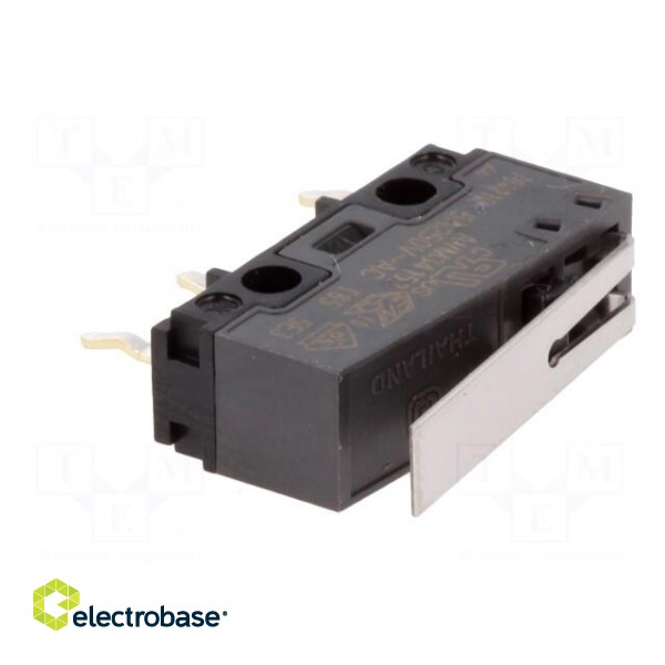 Microswitch SNAP ACTION | with lever | SPDT | 5A/250VAC | 5A/30VDC image 2