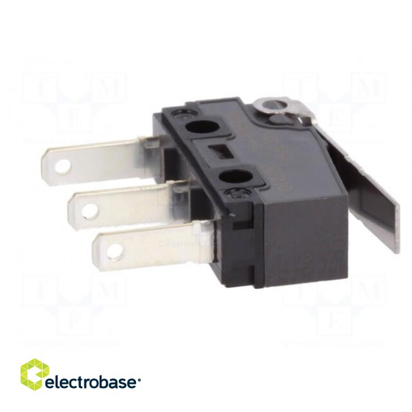 Microswitch SNAP ACTION | with lever | SPDT | 5A/250VAC | 5A/30VDC paveikslėlis 9