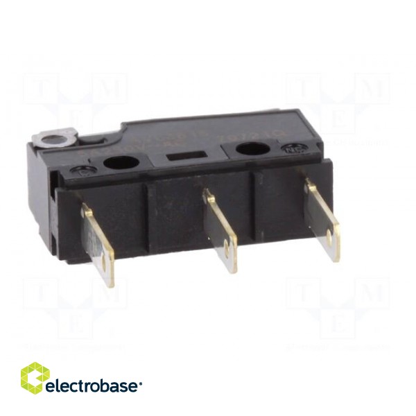 Microswitch SNAP ACTION | with lever | SPDT | 5A/250VAC | 5A/30VDC paveikslėlis 7
